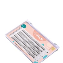 미도 인조속눈썹 부분 가닥 속눈썹 셀프 연장 자연스런운 가속눈썹 단품 시리즈, E형  11mm  1P (100모)