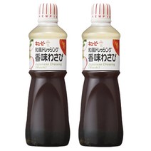 큐피 일본식 와사비 드레싱 대용량 1L X2