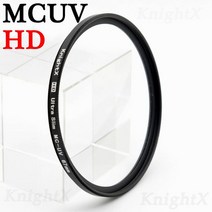KnightX-카메라 렌즈 필터 UV CPL ND Star 49 52 58 62 67 72 77mm 캐논 소니 니콘 사진 18-200 1300d 세트 포토 라이트, HD MCUV_55mm