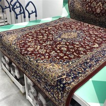 럭셔리 페르시안카페트 고급 빈티지 거실 러그 이케아 카페트 쇼트 파일 카페트 페르시아