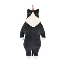 LIVHEART 공룡 감성 애착 인형 아이방 꾸미기 북유럽풍, 검은 고양이 / BLACK CAT_S