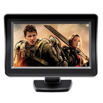 자동차 사이드카메라 측면 사각지대 측방 주차 카메라, 4.3인치 + 카메라 USB전원