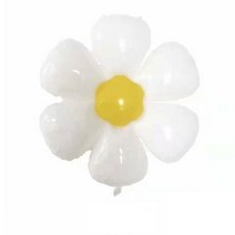 파티샵 데이지 플라워 은박풍선 스마일 대형 중형 소형 세트, 플라워대형