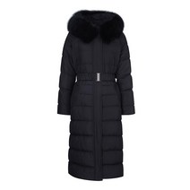 베스띠벨리 [역시즌초특가 정상가 598000원 78%가격할인!!] 고급스럽고 우아한 후드라인 폭스퍼 에코 인조 무스탕