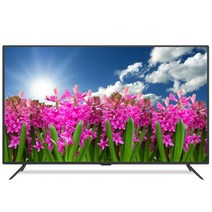 삼성패널 중소기업 65인치 UHD 4K TV 165cm LED TV 스탠드형 벽걸이 가능 방문 설치 1등급, 스탠드형 방문설치