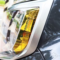 JS automotive 기아 모하비더마스터 차량전용 헤드라이트 리플렉터필름 튜닝 몰딩용품 데칼스티커, UV_모하비 리플렉터필름