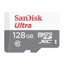 샌디스크 EZVIZ C6CN 마이크로SD카드 128G 울트라 어댑터증정 MicroSD, 128GB