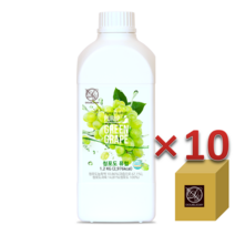 더블데이 청포도 퓨럽 과일베이스 1.2kg [10개 박스], 10개