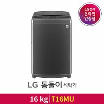 LG전자 [LG][공식판매점]LG 통돌이 세탁기 T16MU (16kg), 단품없음