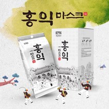 3Q 홍익마스크 KF80 KF94 개별포장 비말차단 미세먼지 식약처인증 대형 중형 소형, KF80(중형)홍익마스크 1매