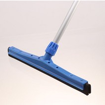바닥물기제거 PVC 이중밀대 45cm선택구매 흑 청소 상가 준공 스펀지 화장실 타일, 옵션상품선택__이중밀대알미늄공자루