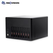 가정용nas nas서버 개인서버 nas하드 2022 새로운 홈 스토리지 8 hdd 베이 핫 스왑 케이스 nas ipfs 섀시 최대 지원 m-atx 9.6 9.6 인치 이하