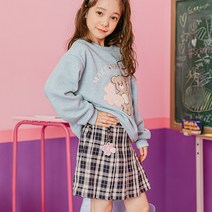 [피러팻] 체크플리츠스커트_네이비