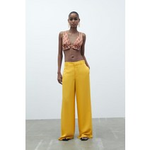 자라 ZARA 플로잉 파자마 스타일 팬츠 138449