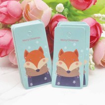 사탕/선물/쿠키 디스플레이 포장 라벨 카드에 대한 사랑 태그 의류 태그와 수제 문자열과 100pcs 크래프트 종이 태그, 02 100tag100string, 14 W-fox