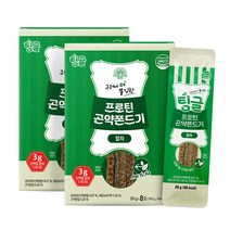 내추럴박스 _ 프로틴 곤약 쫀드기 말차맛 20g x 8포 2박스