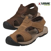 레저타임 천연가죽 트레킹 샌들 클리프