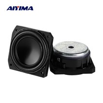 실내용스피커 침실 서재 AIYIMA-1.5 인치 40MM 오디오 스피커 4Ohm 8W 전체 범위 주파수 미니 KSV 코일 네, 한개옵션0