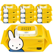 슈퍼대디 제로 유아물티슈 캡형 80매 x 30팩, 1세트, 10개입