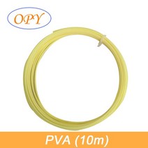 Pva 수용성 필라멘트 3D 프린터 세척 가능 0.5 kg 100g 10m 폴리 비닐 알코올 스레드 1.75mm 빅프린터 물 플라스틱 릴 롤, 01 PVA (10m)