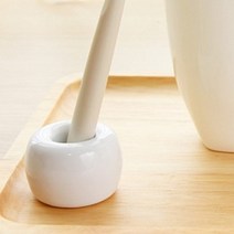 돌멩이모양 칫솔 1구 꽂이 스탠드 거치형 4색 택1, 파란색