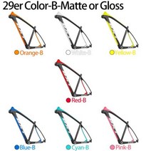 자전거 프레임 BXT T1000 카본 mtb 29er 29 산악 14212 1359mm 275, CHINA, 27.5er 17inch, Color-B