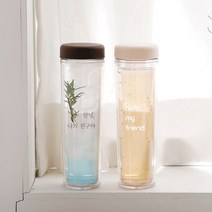 국내생산 이중 베이직 300ml DD-09908 마이 병 플라스틱 투명 주문 제작 보틀 트라이탄 P1204EA, 그린