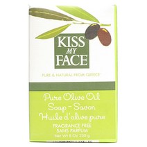 키스마이페이스 Kiss My Face 비누 퓨어 올리브 오일 무향 - 226.8g(8온스) (4팩) 299510