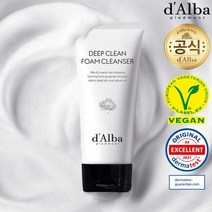 [달바] 딥 클린 폼 클렌저 80ml+80ml [비건&저자극&보습&진정], 단품