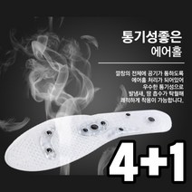 홈키텍트 마그네틱 지압 실리콘 기능성 발 마사지 신발 운동화 구두 깔창 4+1, EVA 기능성 깔창 255mm~250mm