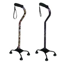 삼원스카이 고령자용 4발 지팡이 SKL-020 사발지팡이, 꽃무늬, 상세페이지 참조