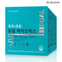 닥터엘리자베스 프리+프로 듀얼 바이오틱스 30포, 단일/상품