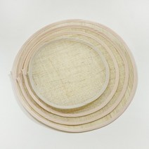 한국산 천연삼베 찜보자기 원형 대 육수 다시망 면보, 없음