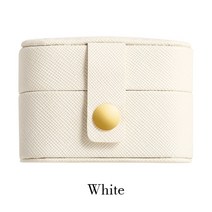 주얼리박스 휴대용 미니 쥬얼리 박스 정리함 여행용 반지 귀걸이 홀더 디스플레이 케이스 PU 가죽 보관함 선물