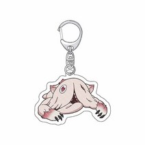 열쇠 고리 키링 키홀더 Anime made in abyss nanachi 아크릴 펜던트 홀더 만화 가방 새로운 패션 보석 도매