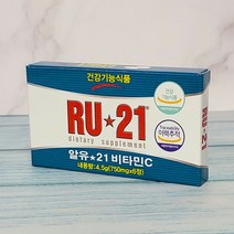 기타 방스샵 알유21 (RU21) 6정 비타민C 숙취해소 음주전후, 1개