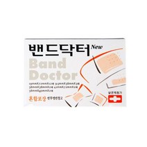 밴드닥터 일반밴드 반투명반창고 사이즈선택, 1팩
