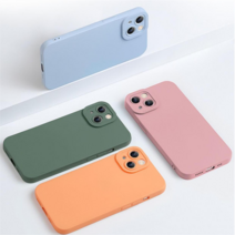 아이폰14 젤리케이스 iPhone14 Plus Pro Max 플러스 프로 맥스 렌즈 카메라보호 소프트 업그레이드 컬러 유연한 실리콘 케이스