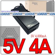 조텍ZOTAC ZBOX-PI335/ZBOX-PI336/ZBOX-PI335/ZP-PI335GK 미니PC용 5V 4A/3A 국산어댑터, 어댑터 + 2구 파워코드 1.5M