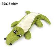 강아지 고양이 장난감 애완 동물 용품 이빨 청소 삐걱 거리는 대화 형 만화 동물 모양의, 초록