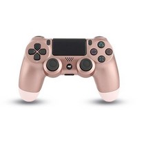 PS4 플스4 PC 스팀 게임패드 듀얼쇼크4 호환 컨트롤러 블루투스 피파 무선 더블쇼크, 메탈릭 핑크