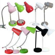 [딜[ 예쁘고 귀여운 테이블스탠드 모음, 3. 스프링LED집게스탠드(레드)