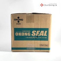 철공자 오공 무초산 실리콘 25개입 박스 방수 창틀 걸레받이 샷시 창문 접착 샤시 창호, 투명 + 작업장갑, 1개