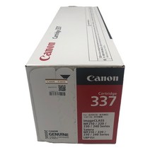 캐논 정품토너 CRG-337 MF246dn 검정 2400매, 1개