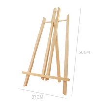 A4 A3 너도밤 나무 테이블 이젤 아티스트 그림 공예 스탠드 파티 장식 미술 용품 30cm/40cm/50cm, [03] 27x50cm