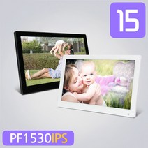 [카멜] PF1530IPS 15인치 디지털액자 광고형모니터/플스/플스용모니터/매장POP/집, 색상:블랙, 1개