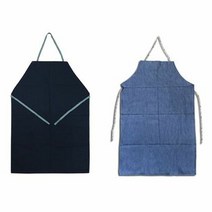 작업용 앞치마 10개 면앞치마 청앞치마 미술용앞치마 산업용앞치, 타입:면앞치마10장