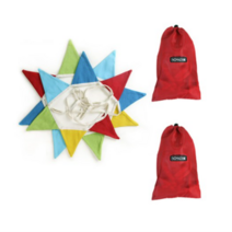 노마드 레인보우 가랜드 2p + 전용 파우치 2p 세트, 혼합색상, 3세트