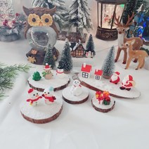 크리스마스 아기사슴 미니 루돌프 장식 인테리어 소품 디자인 아이디어 상품, 루돌프(중)