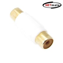 [3개] RCA 젠더 NETmate 낱개 F 화이트 연장, 3개, 상세페이지 참조